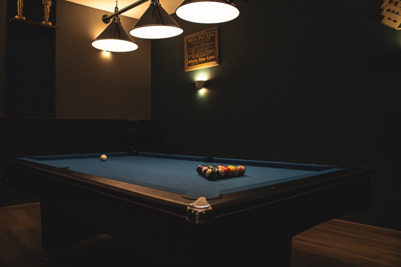 Profesjonelt biljardbord på Tordenskjold Pub